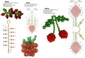 Фрукты и ягоды из бисера